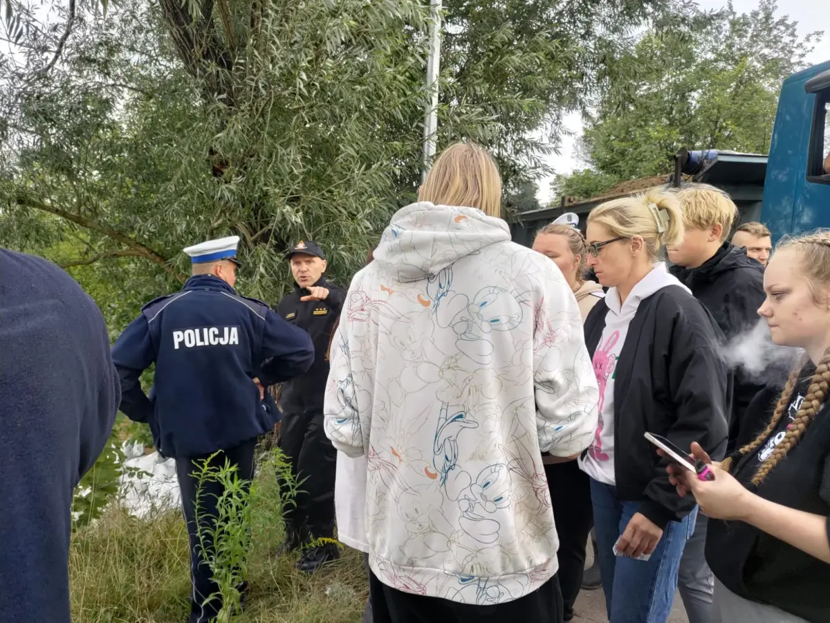 Teren przy moście na ulicy Mostowej