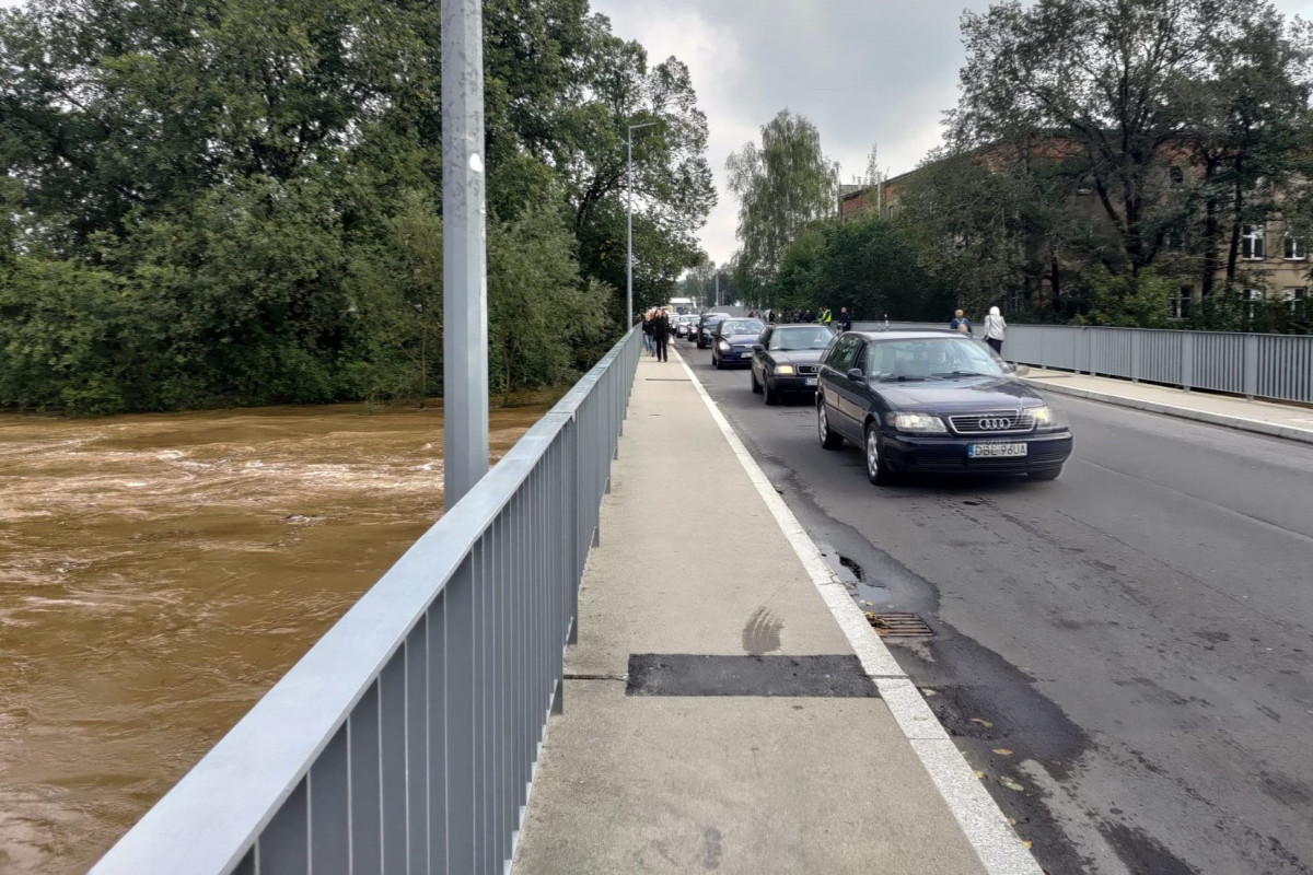 Teren przy moście na ulicy Mostowej