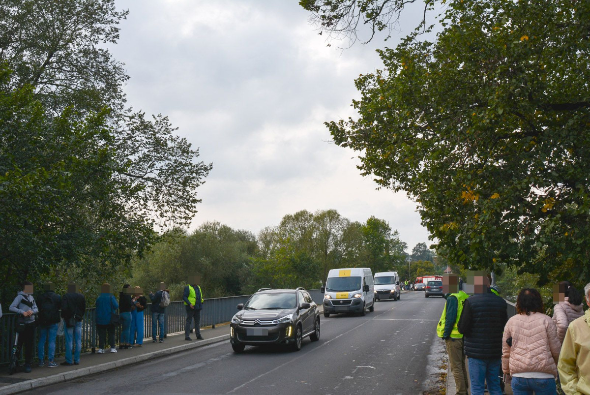 Teren przy moście na ulicy Mostowej