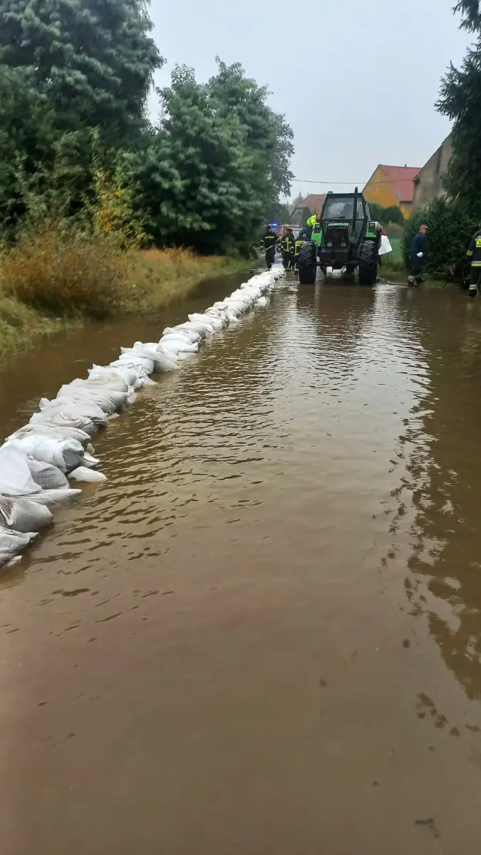 Interwencje nowogrodzieckich strażaków