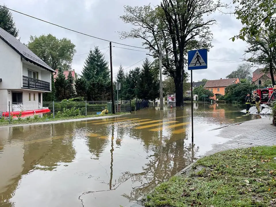 Interwencje nowogrodzieckich strażaków