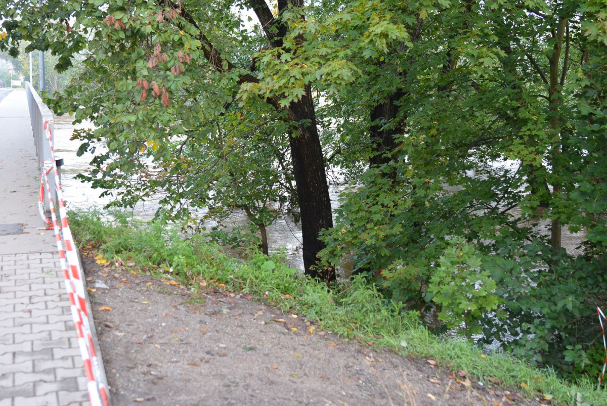 Sytuacja przy Mostowej (około godz. 7:00)