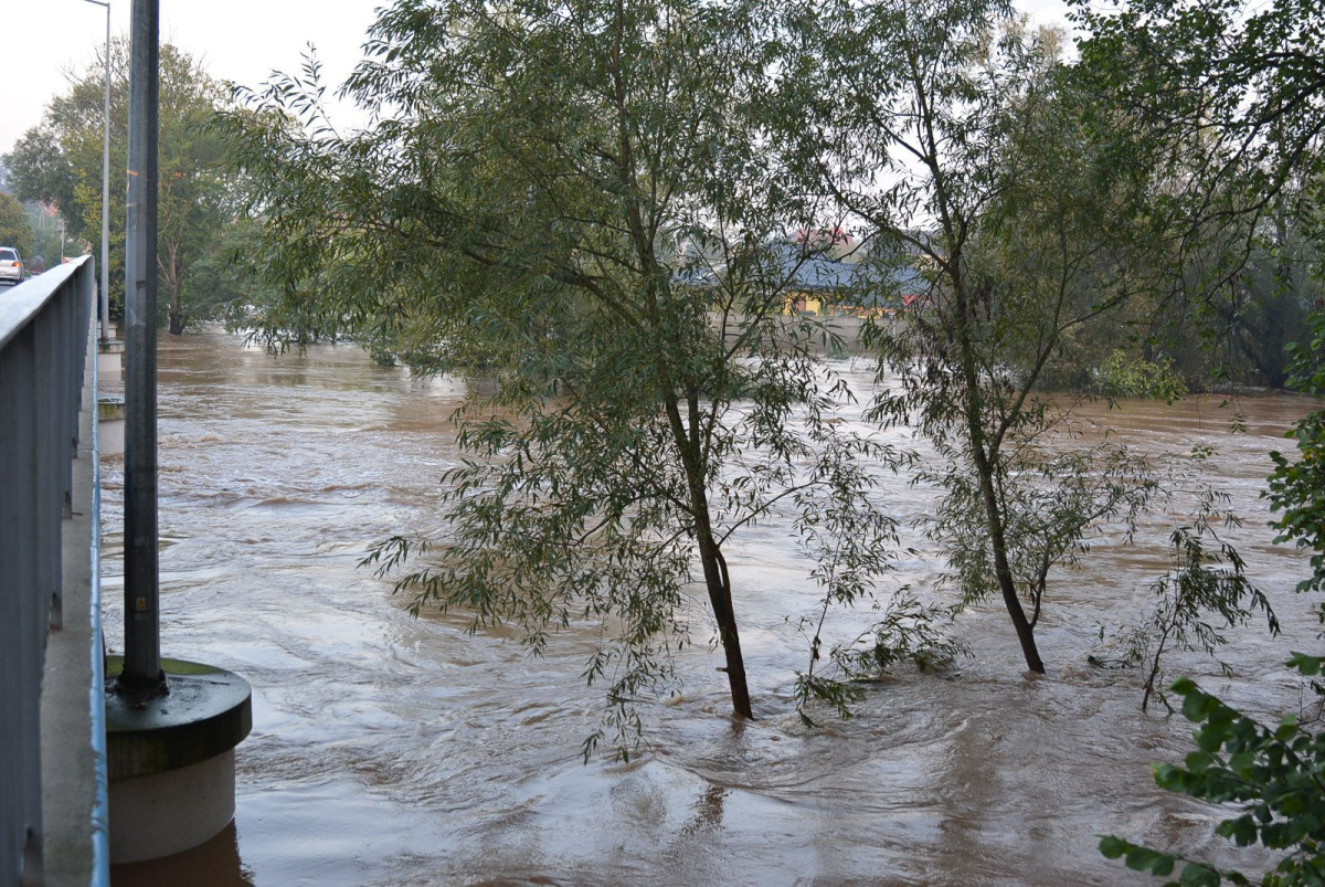 Sytuacja przy Mostowej (około godz. 7:00)