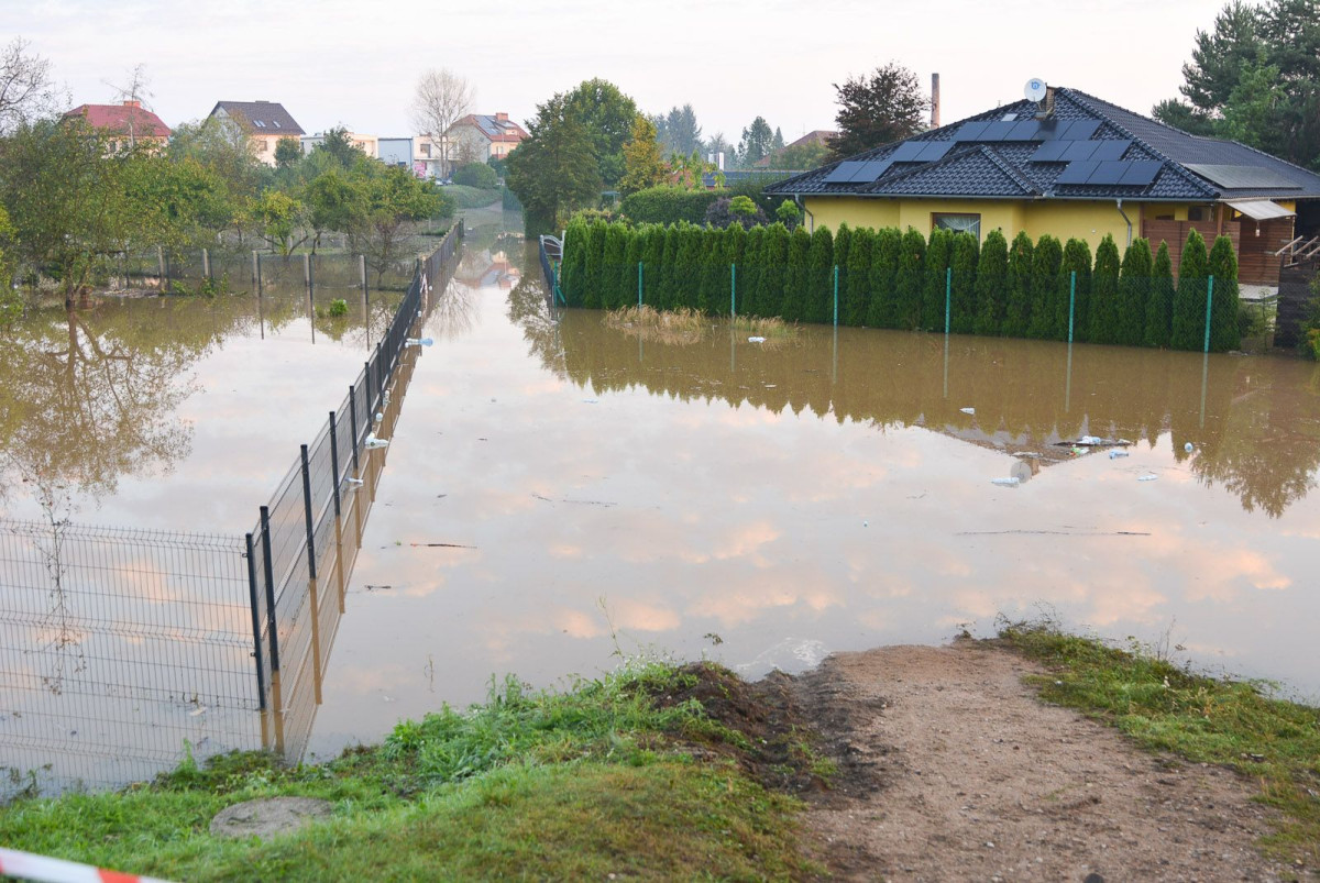 Sytuacja przy Mostowej (około godz. 7:00)