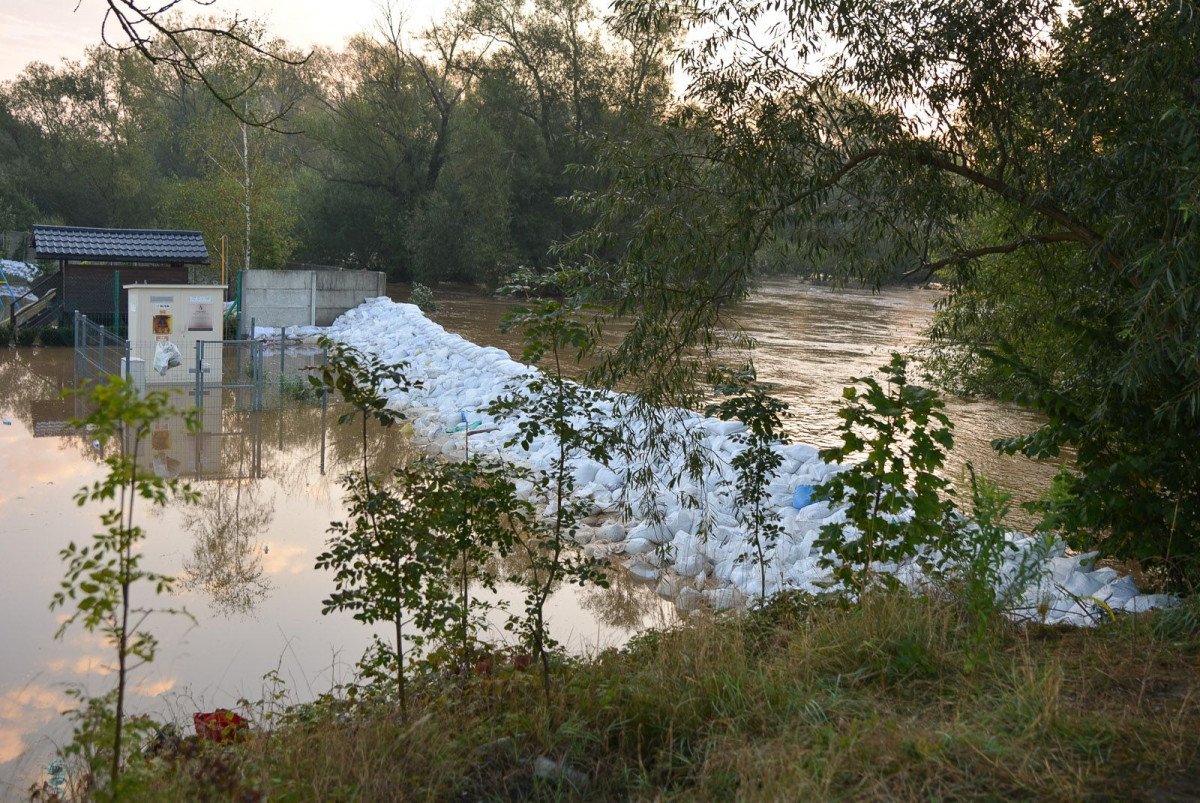 Sytuacja przy Mostowej (około godz. 7:00)
