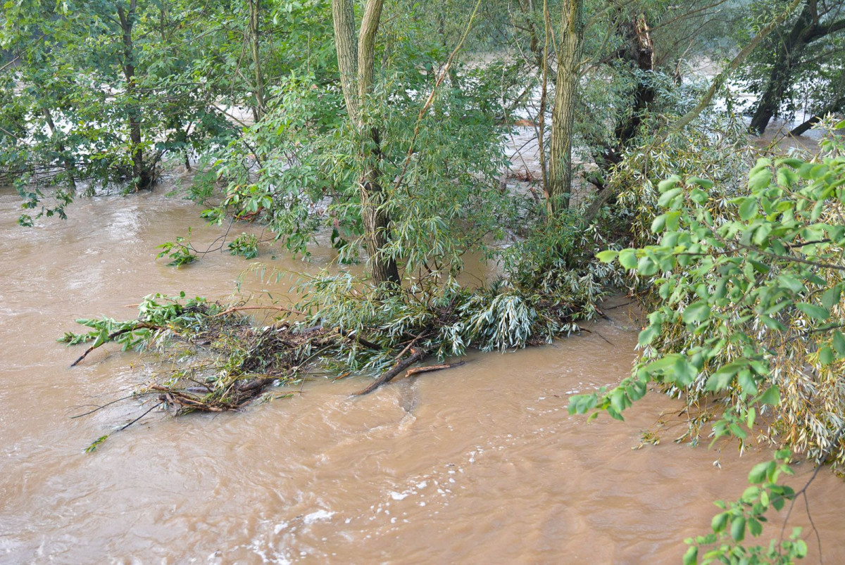 Sytuacja przy Mostowej (około godz. 7:00)