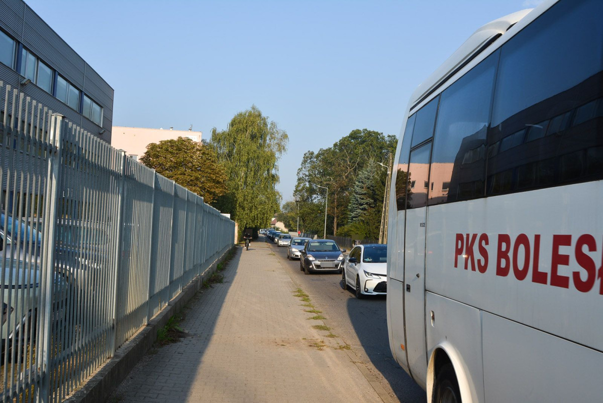 Sytuacja na drodze - zdjęcia wykonane przed godziną 9:00