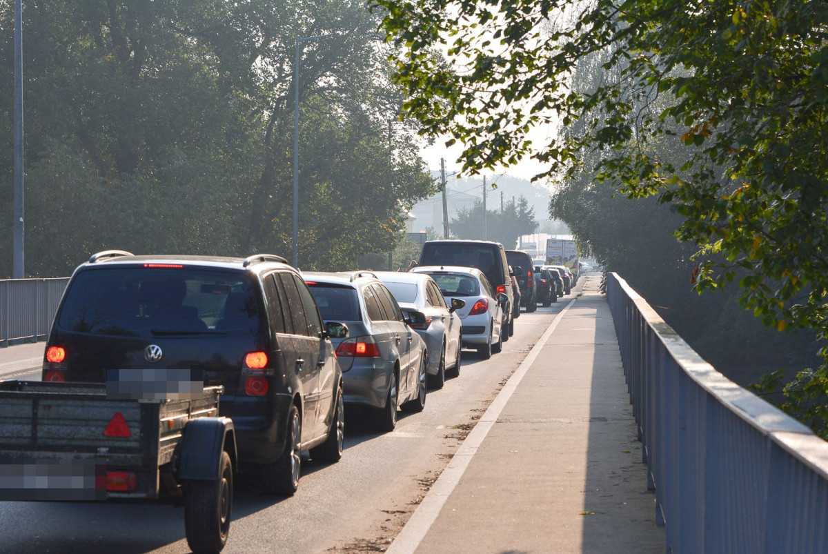 Sytuacja na drodze - zdjęcia wykonane przed godziną 9:00
