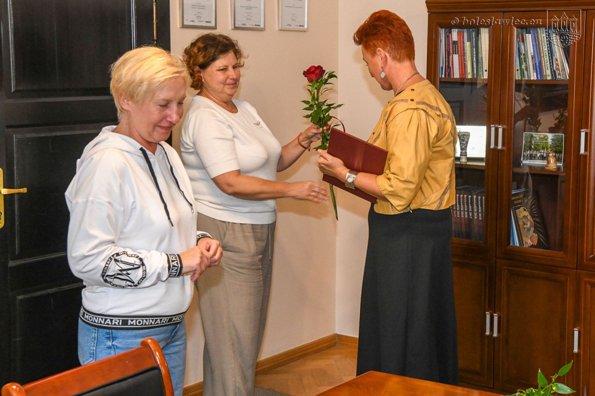 Uroczystość w ratuszu