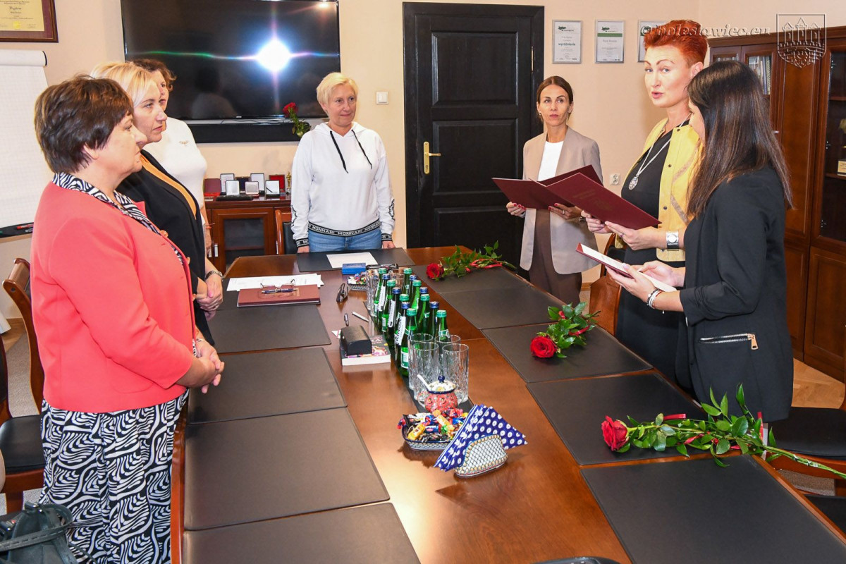 Uroczystość w ratuszu