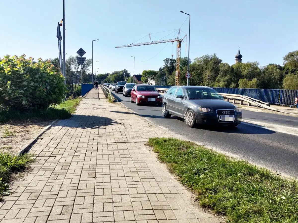 Most przy Zgorzeleckiej w Bolesławcu po powodzi