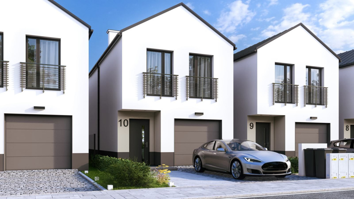 Nowy dom wolnostojący na Koziej Górce w Bolesławcu