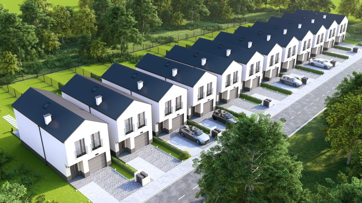 Nowy dom wolnostojący na Koziej Górce w Bolesławcu