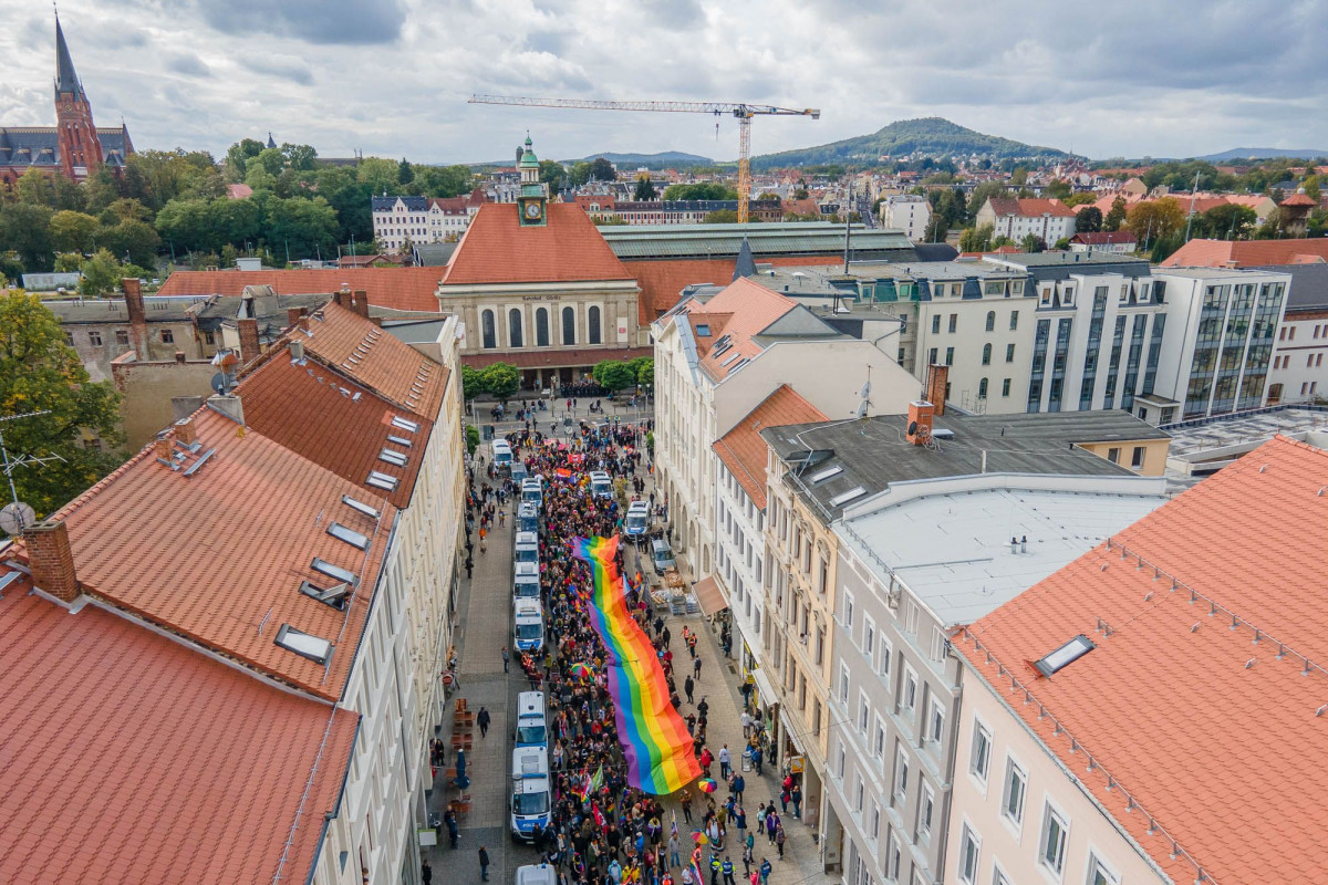 Marsz LGBTQ+ i sojuszników w Görlitz i Zgorzelcu