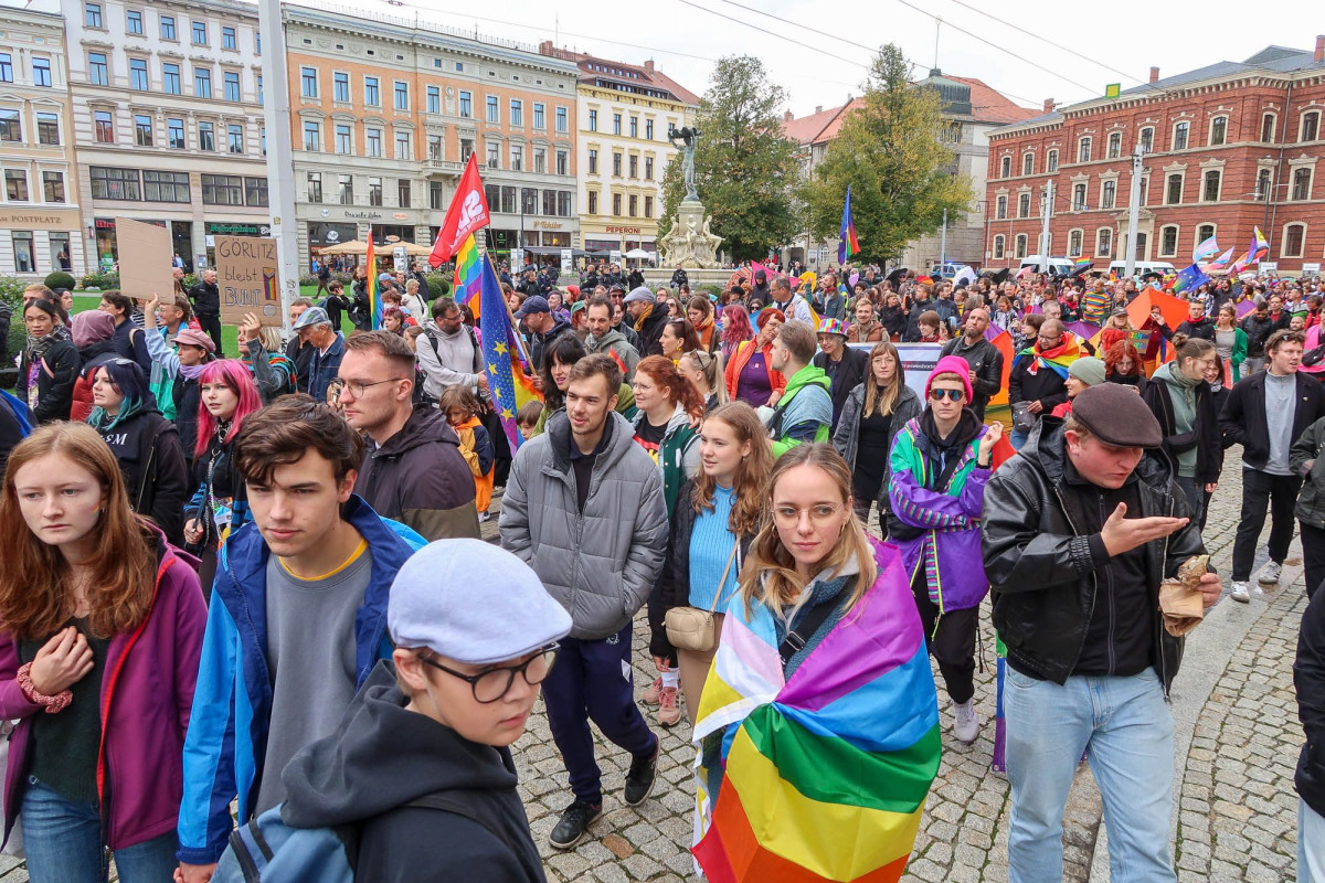 Marsz LGBTQ+ i sojuszników w Görlitz i Zgorzelcu