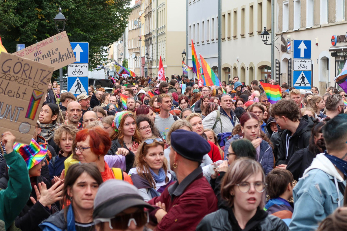 Marsz LGBTQ+ i sojuszników w Görlitz i Zgorzelcu