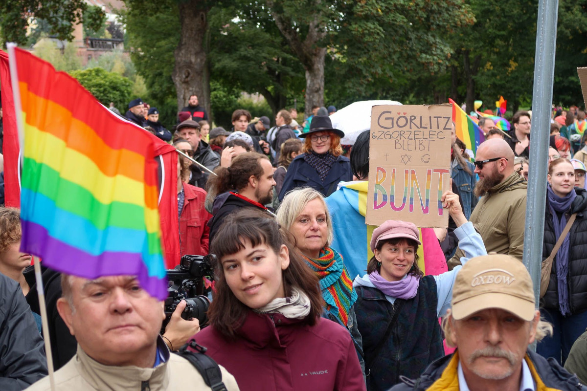 Marsz LGBTQ+ i sojuszników w Görlitz i Zgorzelcu