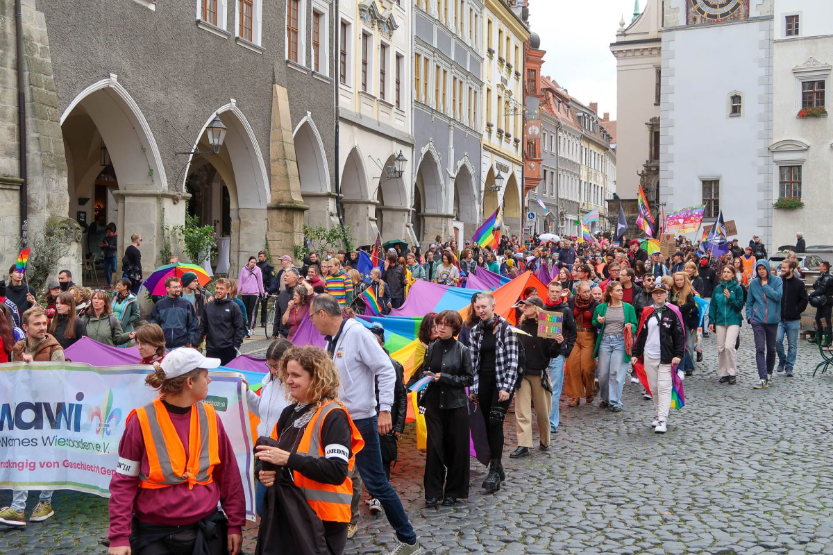 Marsz LGBTQ+ i sojuszników w Görlitz i Zgorzelcu