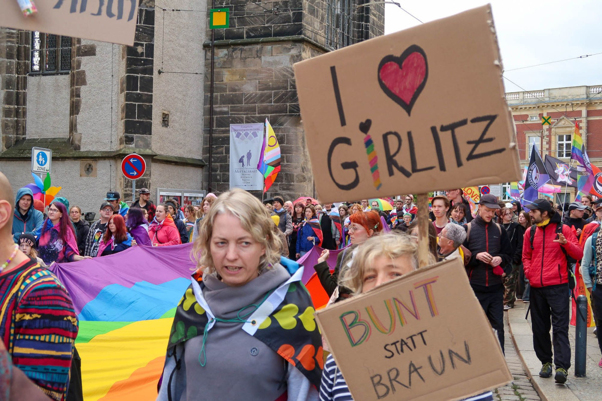 Marsz LGBTQ+ i sojuszników w Görlitz i Zgorzelcu
