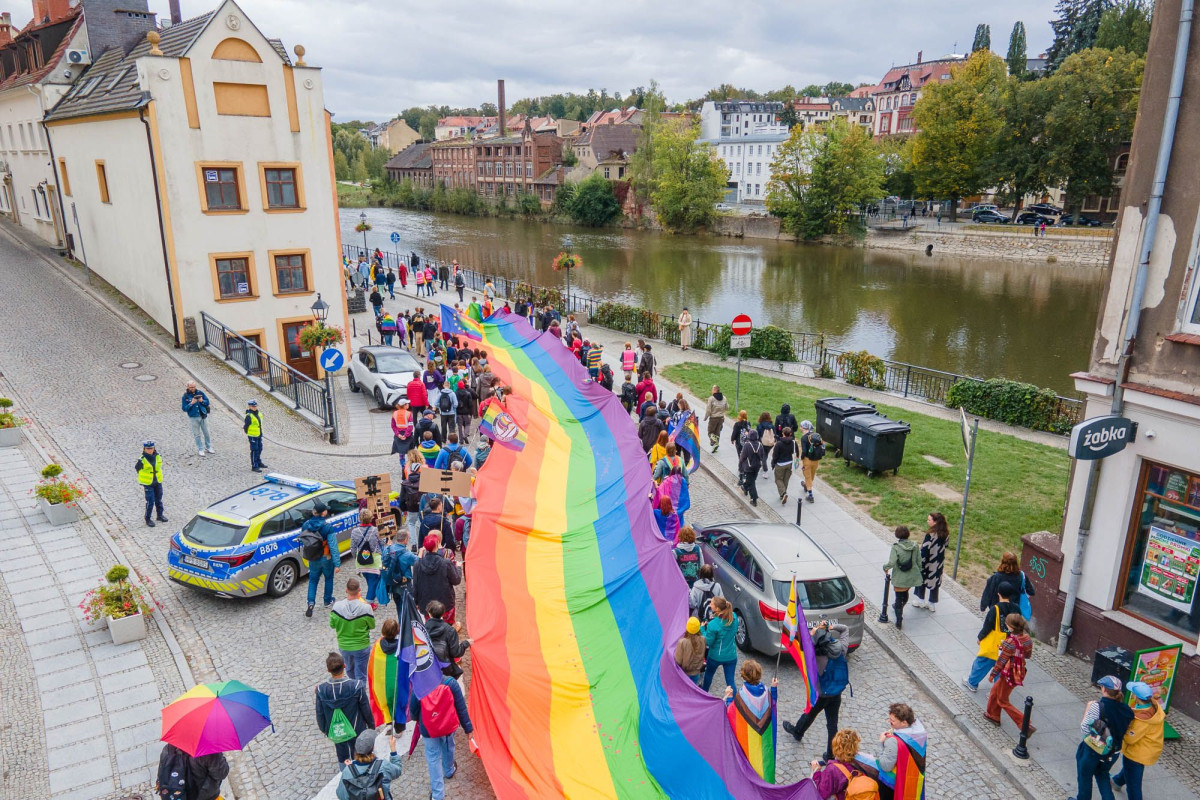 Marsz LGBTQ+ i sojuszników w Görlitz i Zgorzelcu