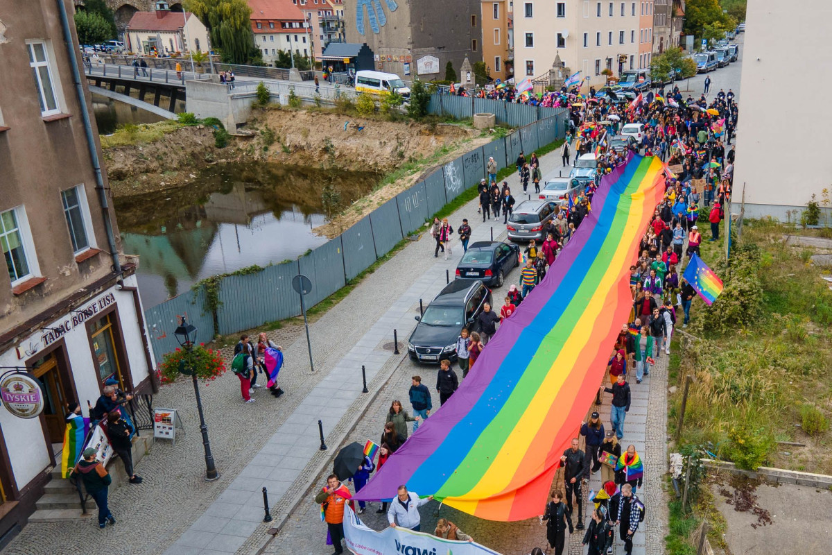 Marsz LGBTQ+ i sojuszników w Görlitz i Zgorzelcu