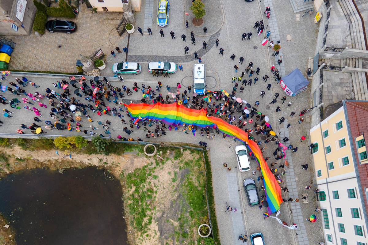 Marsz LGBTQ+ i sojuszników w Görlitz i Zgorzelcu
