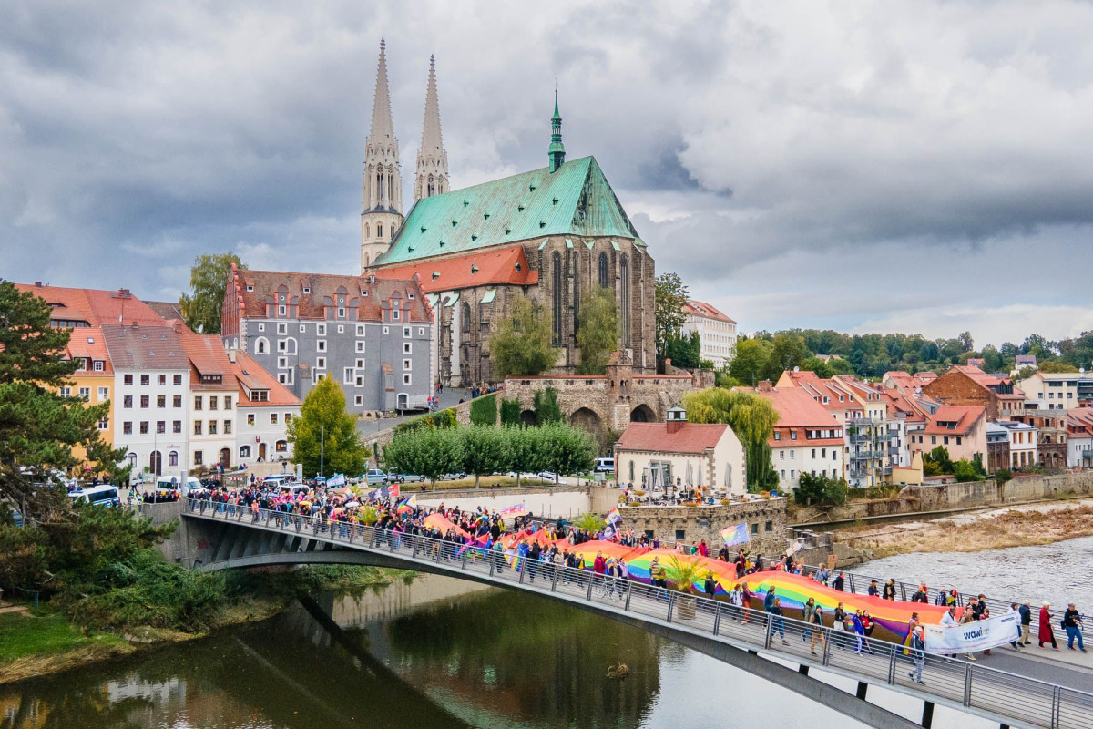 Marsz LGBTQ+ i sojuszników w Görlitz i Zgorzelcu