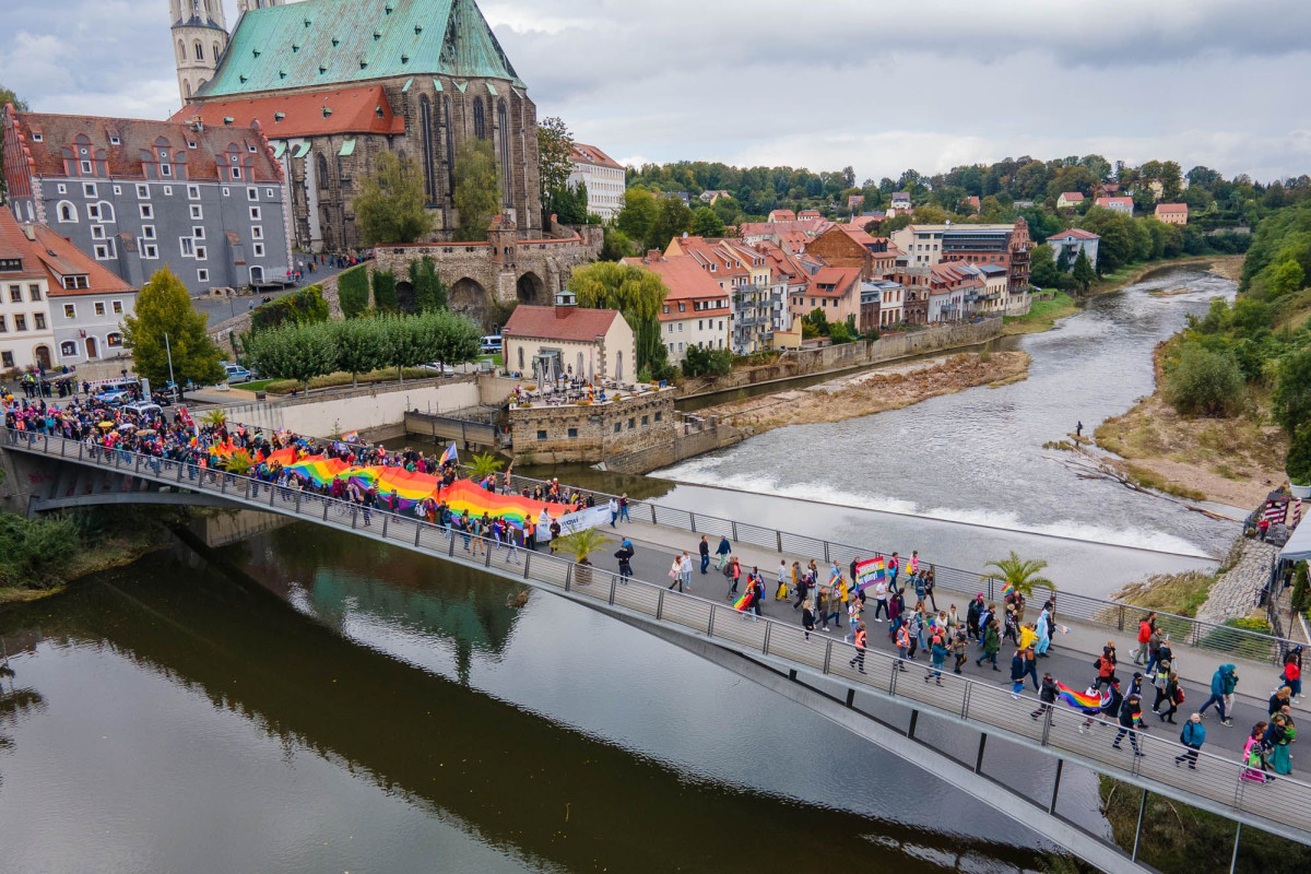 Marsz LGBTQ+ i sojuszników w Görlitz i Zgorzelcu