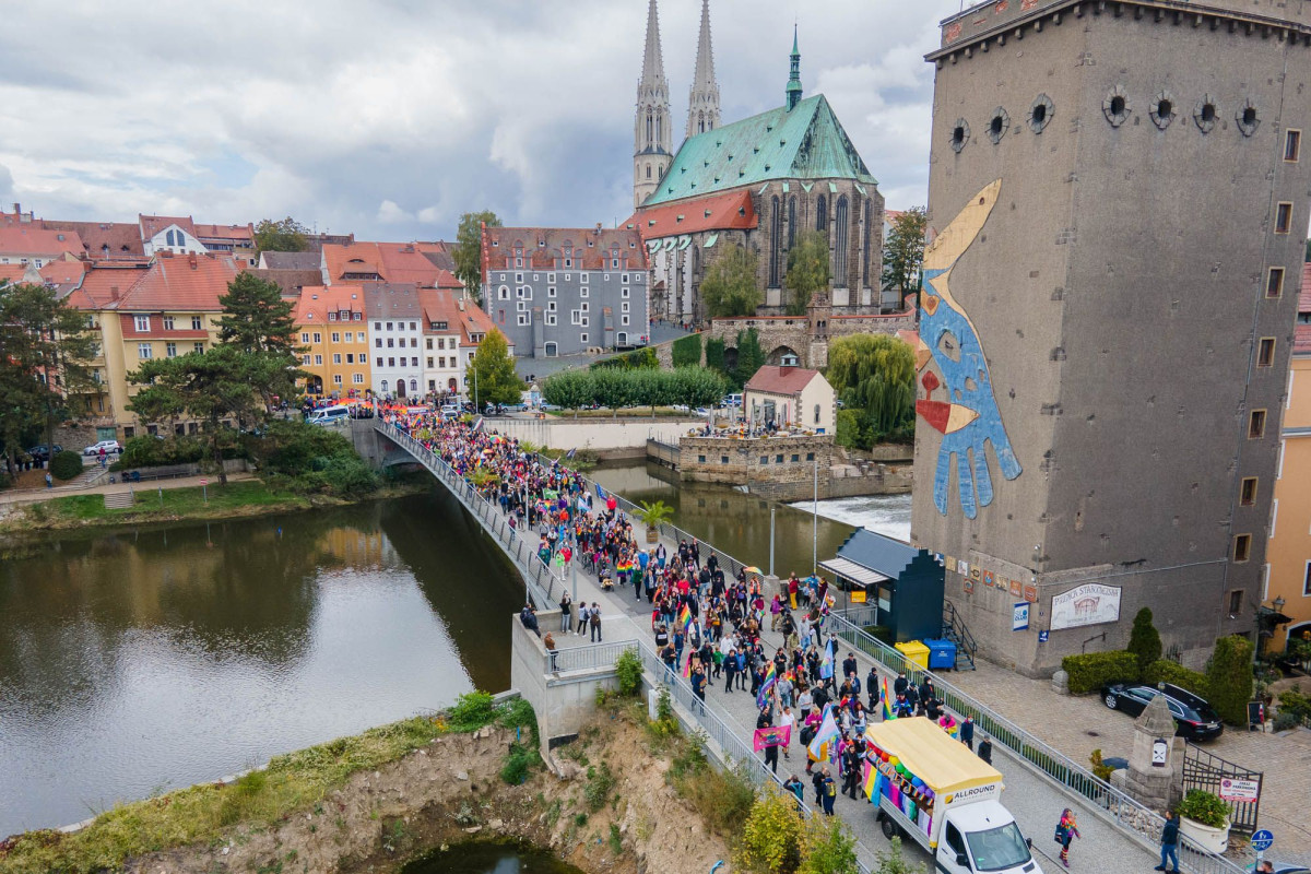 Marsz LGBTQ+ i sojuszników w Görlitz i Zgorzelcu
