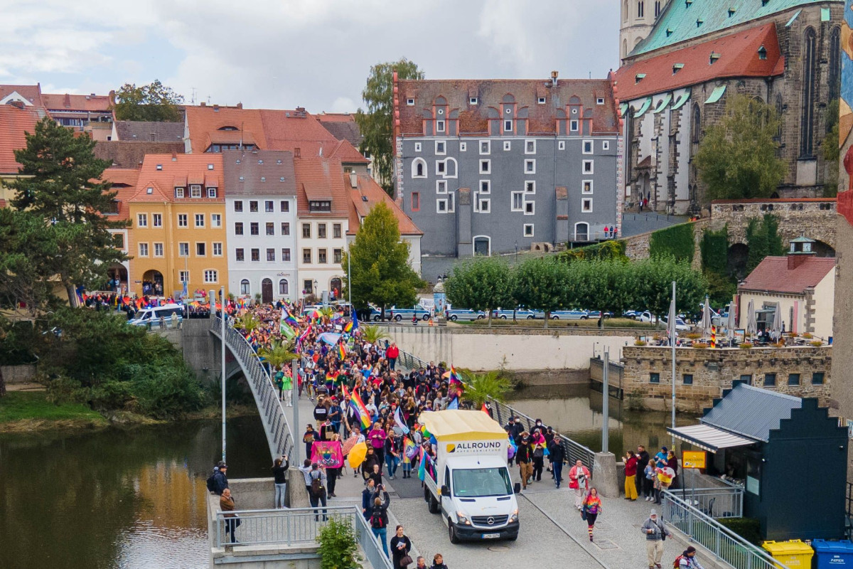 Marsz LGBTQ+ i sojuszników w Görlitz i Zgorzelcu