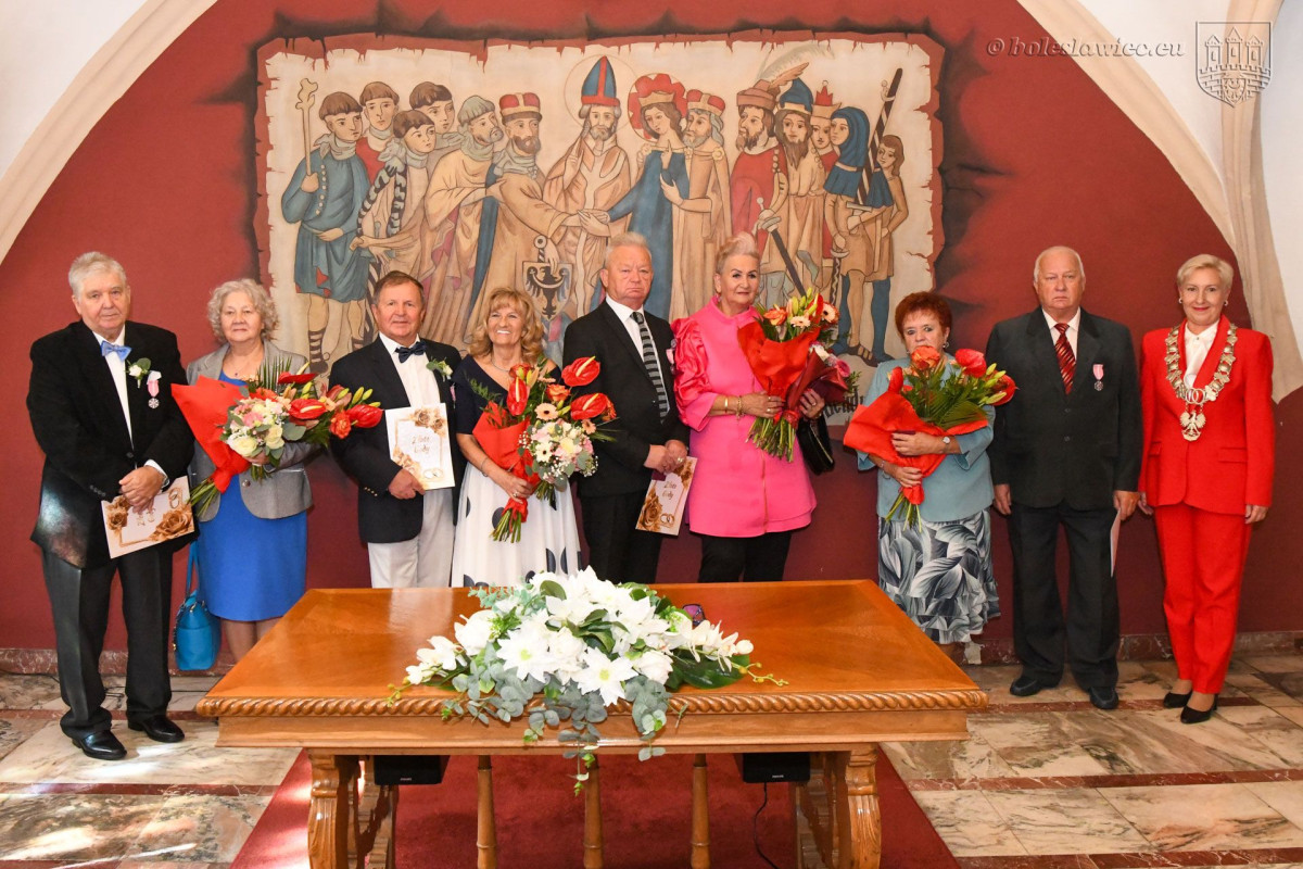 Cztery pary świętowały 50-lecie małżeństwa