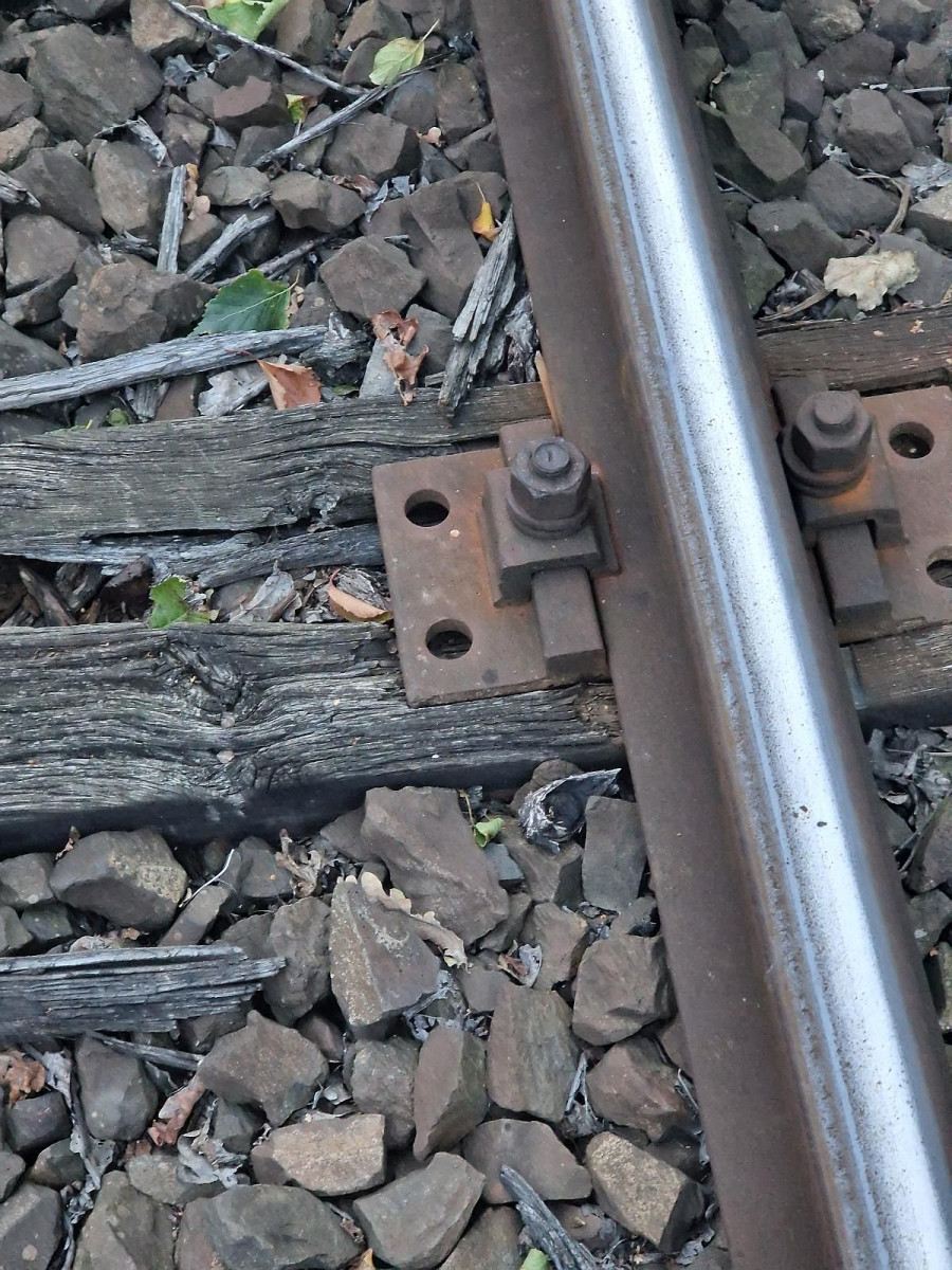 Podkłady kolejowe w Gościszowie