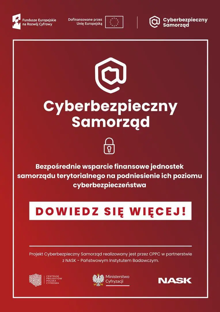 Plakat reklamujący akcję