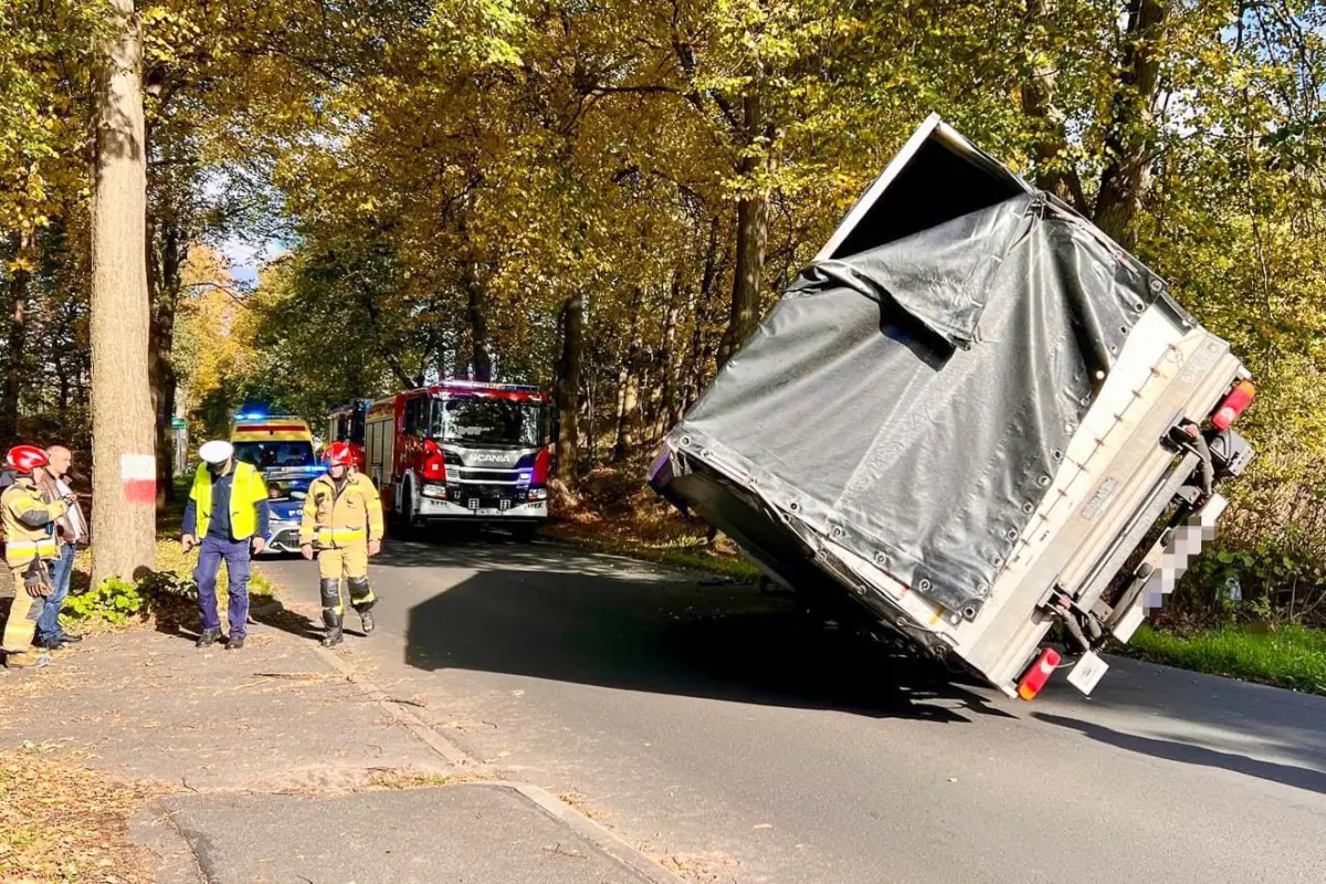 Accident on Lubańska Street in Bolesławiec
