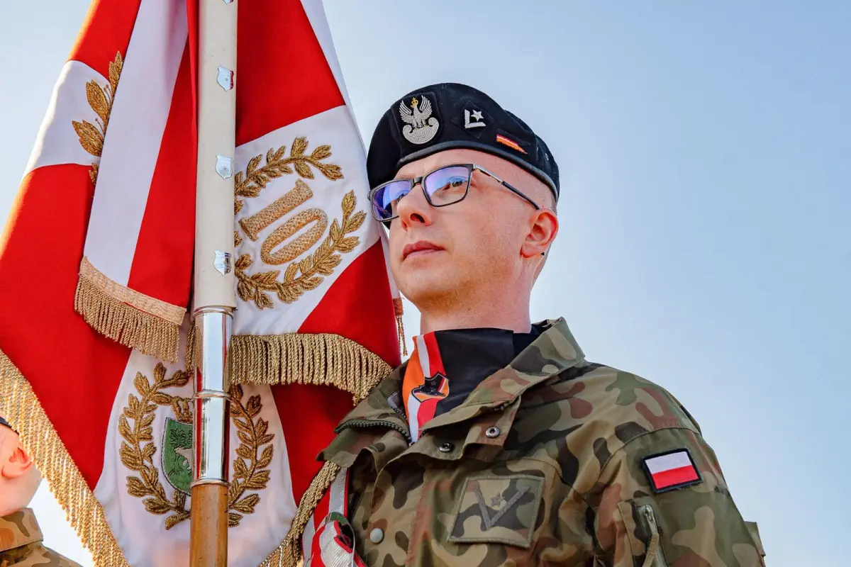Uroczysta przysięga wojskowa
