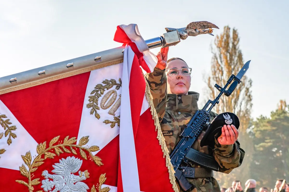 Uroczysta przysięga wojskowa