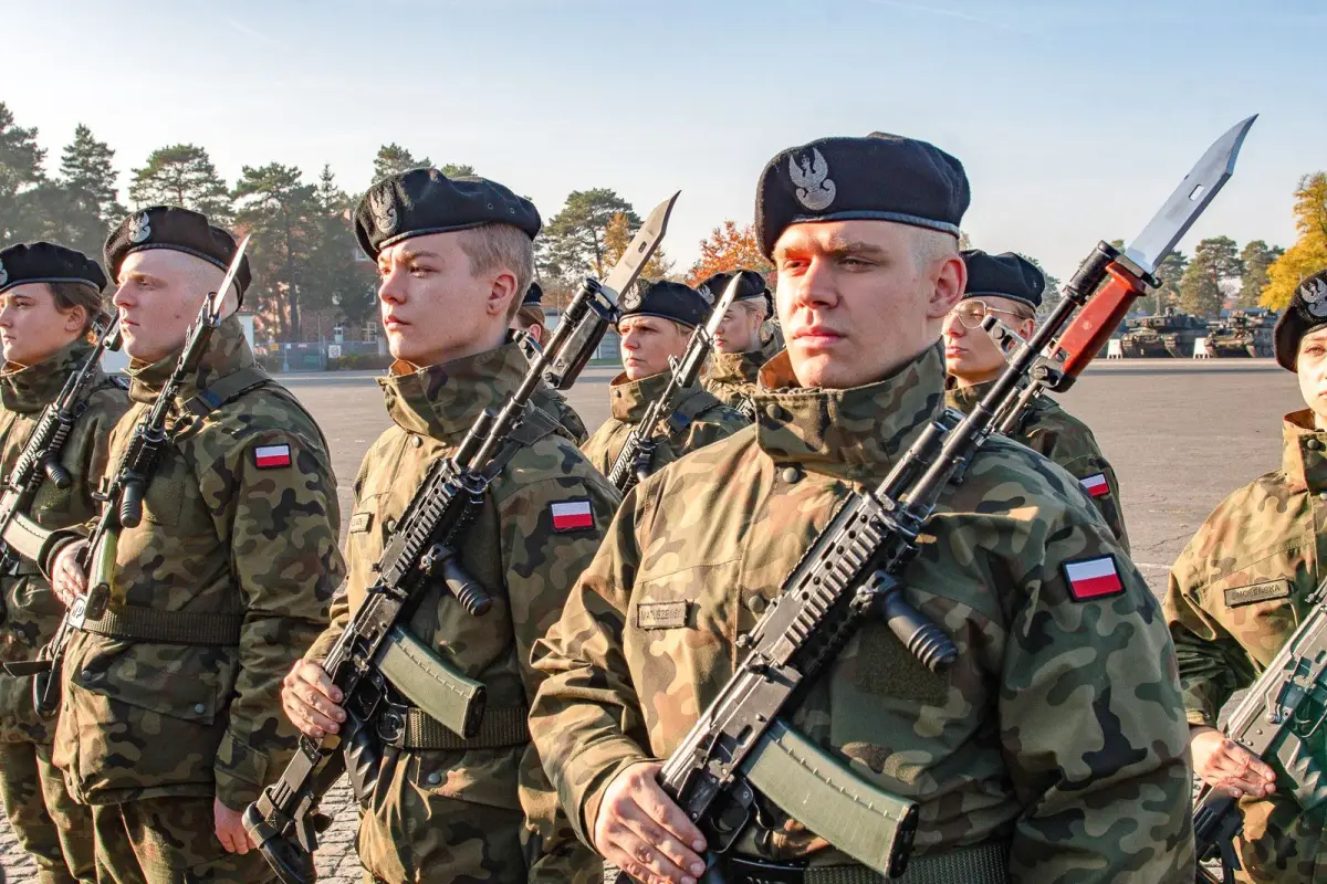 Uroczysta przysięga wojskowa