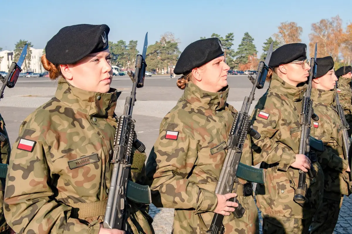Uroczysta przysięga wojskowa