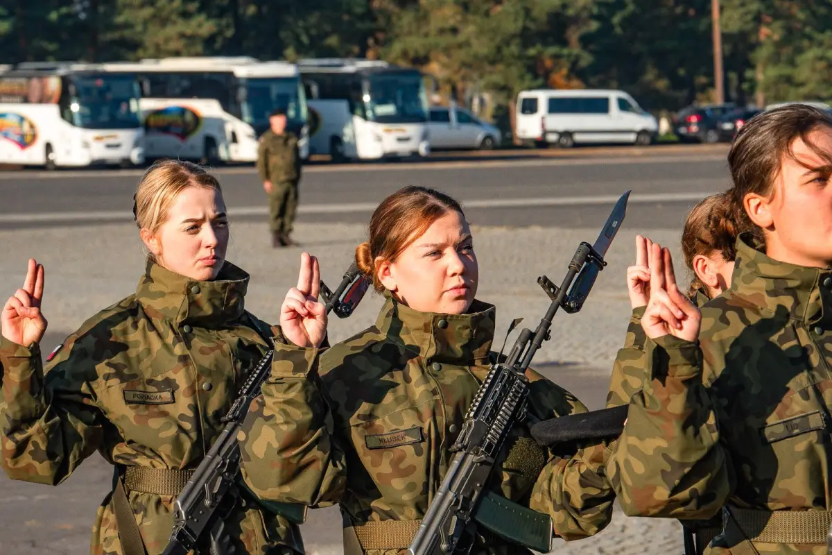 Uroczysta przysięga wojskowa