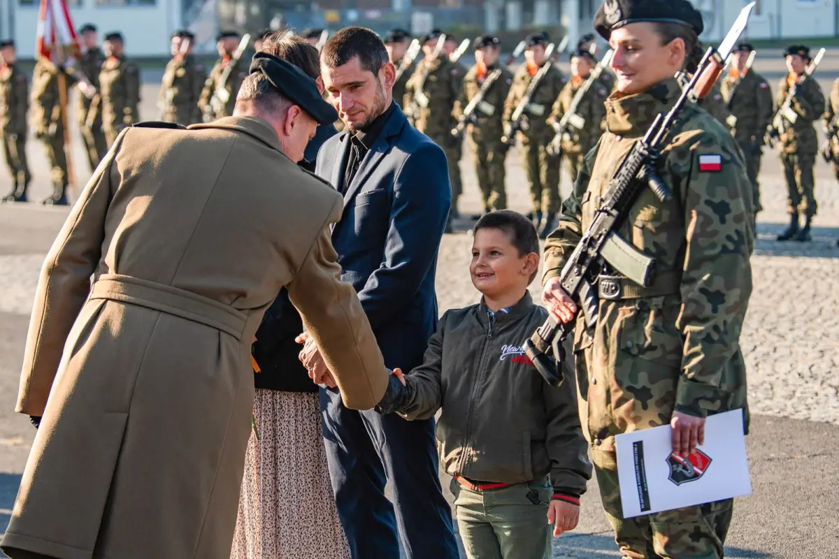 Uroczysta przysięga wojskowa