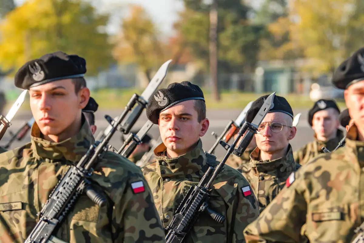 Uroczysta przysięga wojskowa