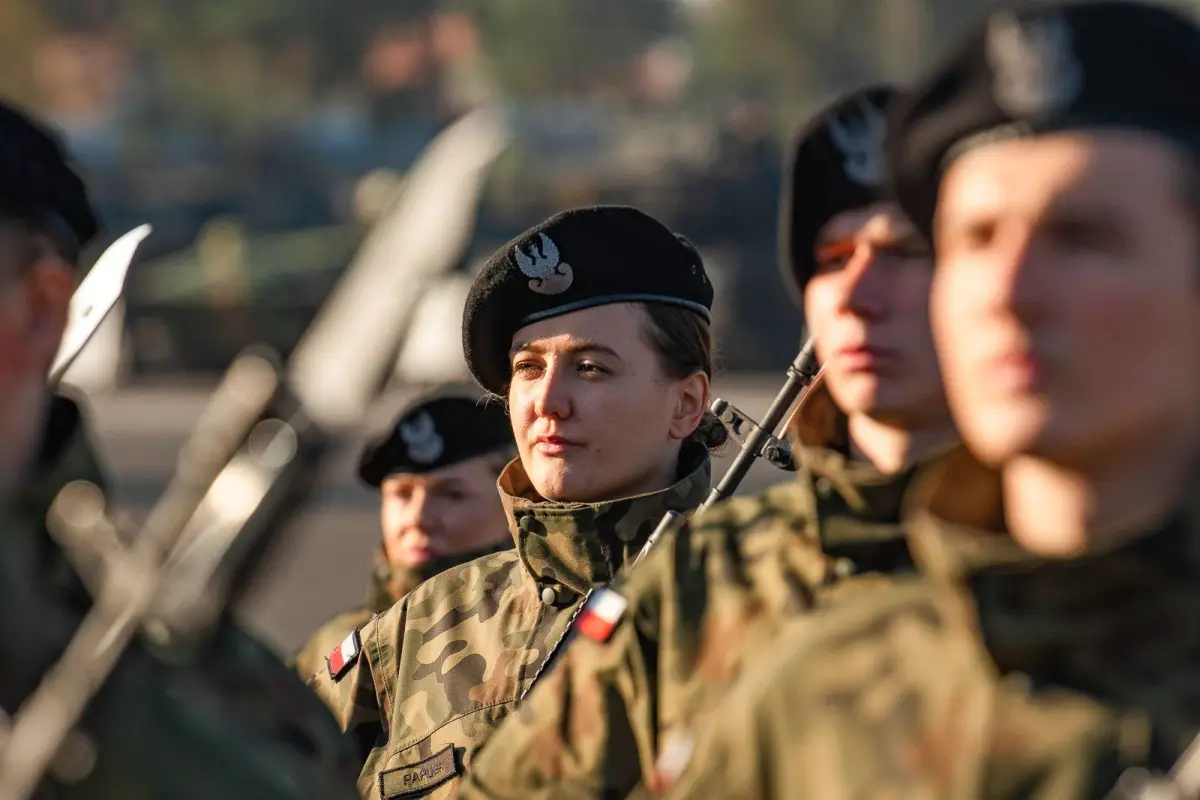 Uroczysta przysięga wojskowa