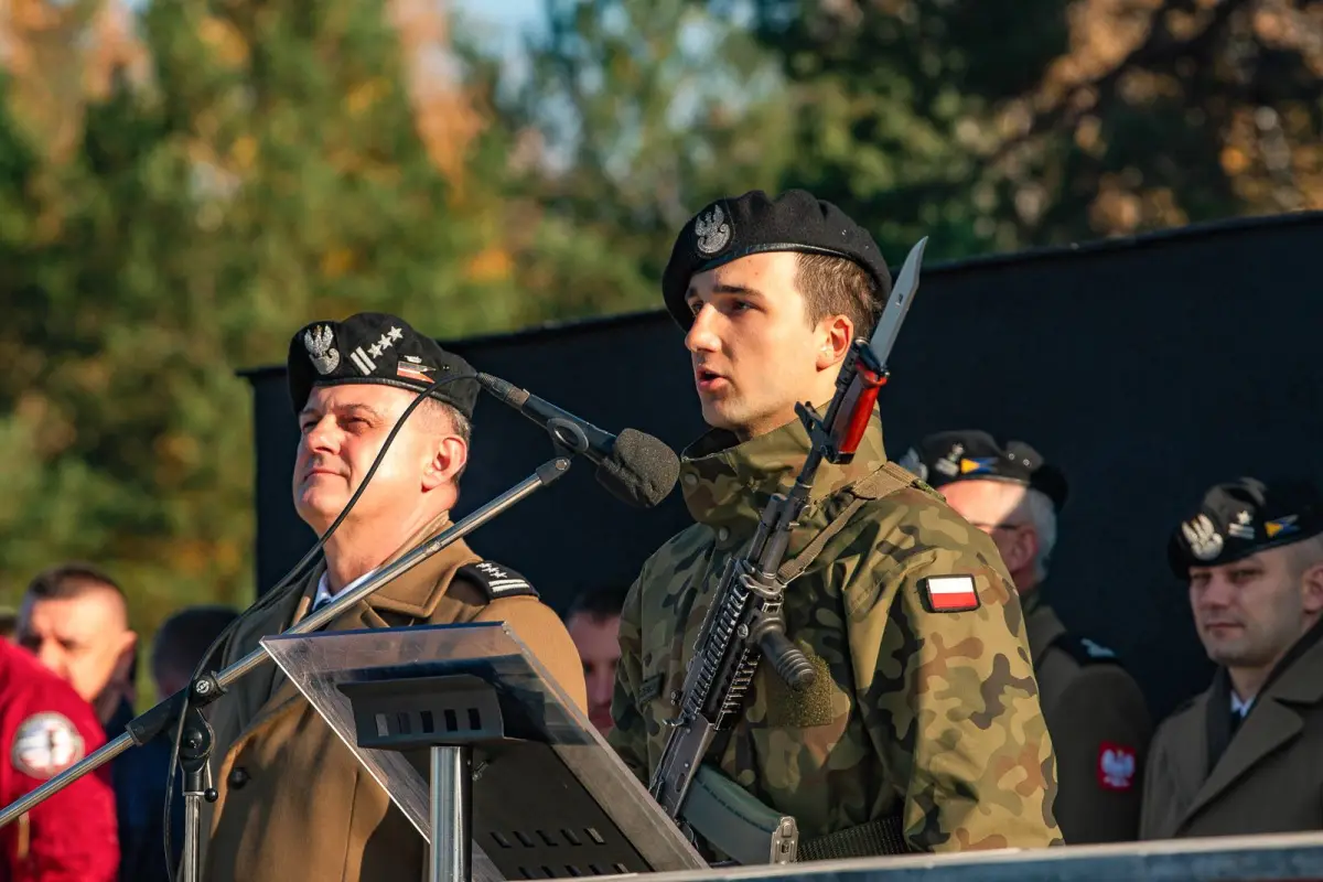 Uroczysta przysięga wojskowa
