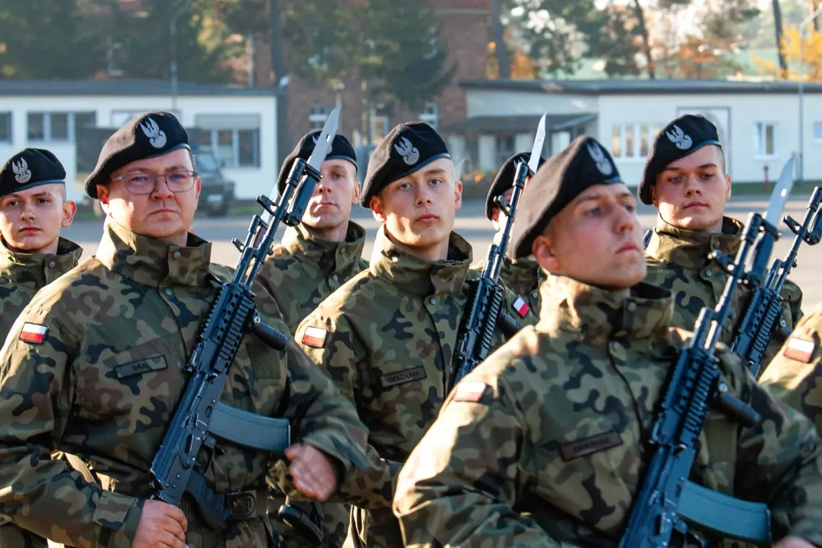 Uroczysta przysięga wojskowa