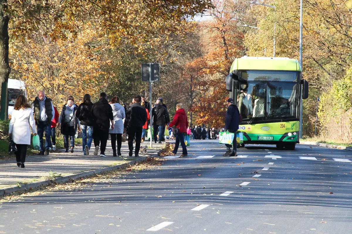 Cmentarz w Bolesławcu - 1 listopada 2024