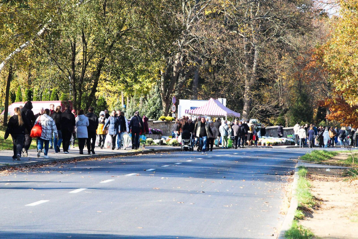 Cmentarz w Bolesławcu - 1 listopada 2024