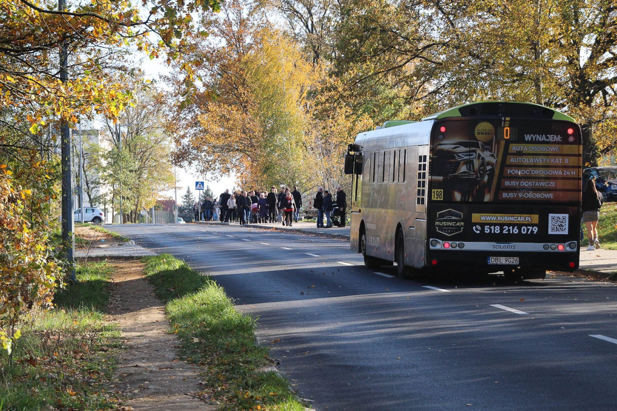 Cmentarz w Bolesławcu - 1 listopada 2024