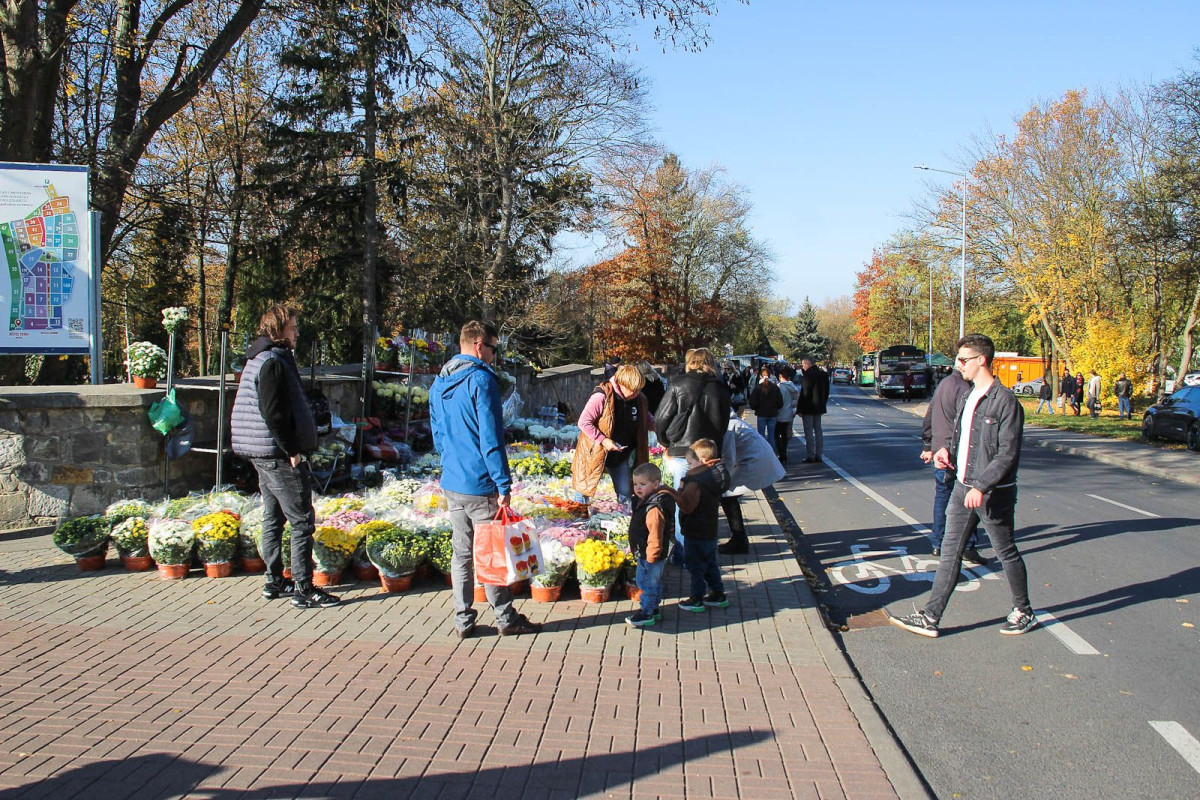 Cmentarz w Bolesławcu - 1 listopada 2024