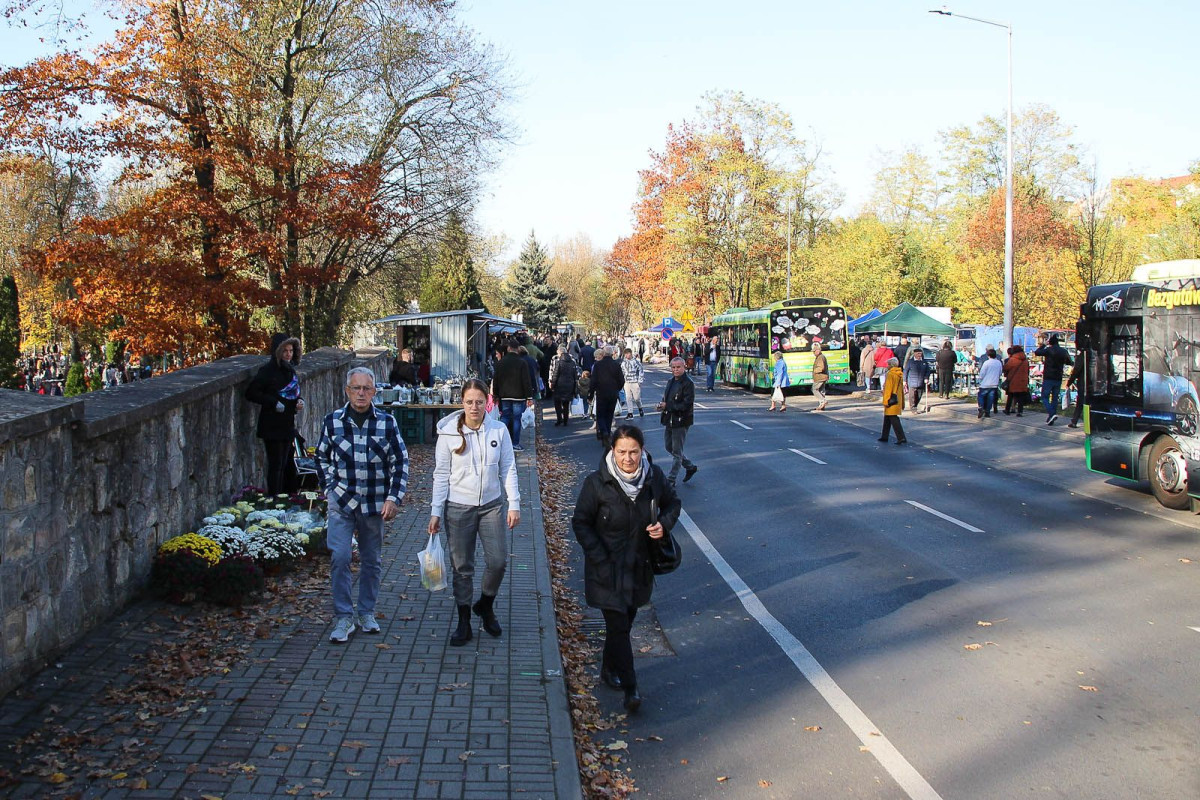 Cmentarz w Bolesławcu - 1 listopada 2024