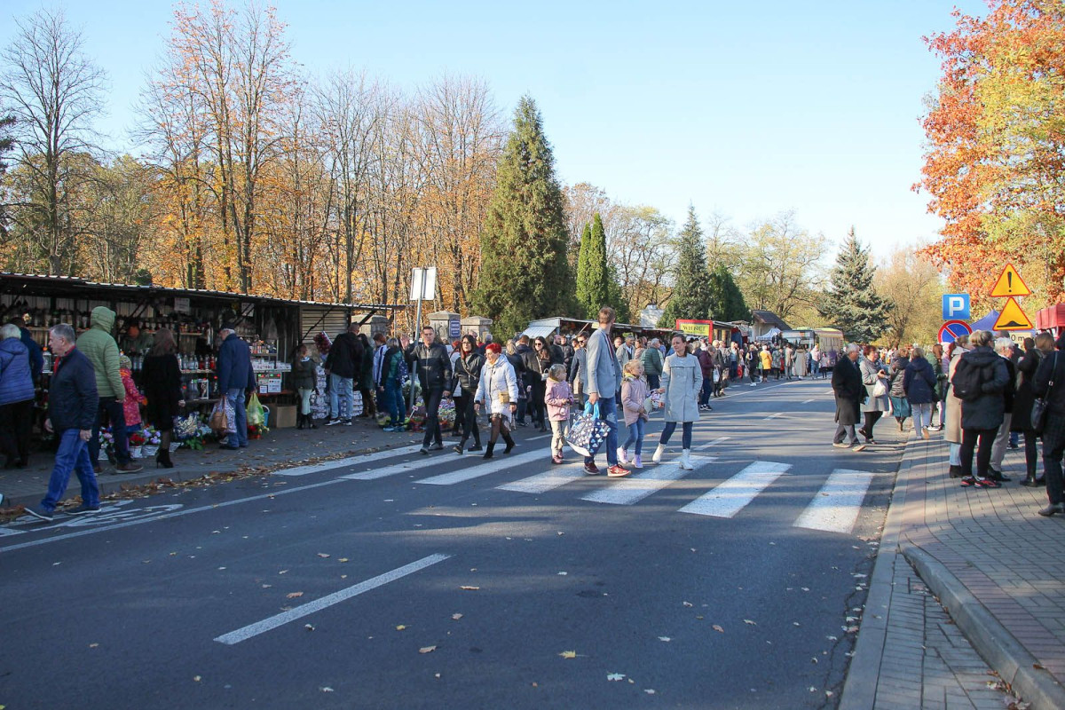 Cmentarz w Bolesławcu - 1 listopada 2024